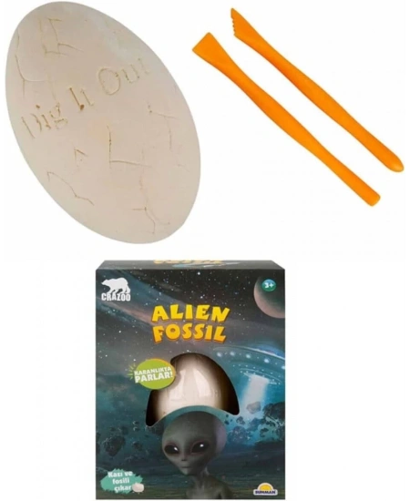 KAZI SET ALIEN YUMURTA KARANLIKTA PARLAYAN