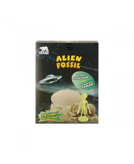 KAZI SET ALIEN YUMURTA KARANLIKTA PARLAYAN