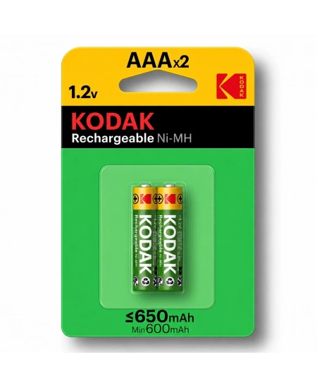 KODAK 2 ADET 650 MAH Nİ-MH İNCE PİL