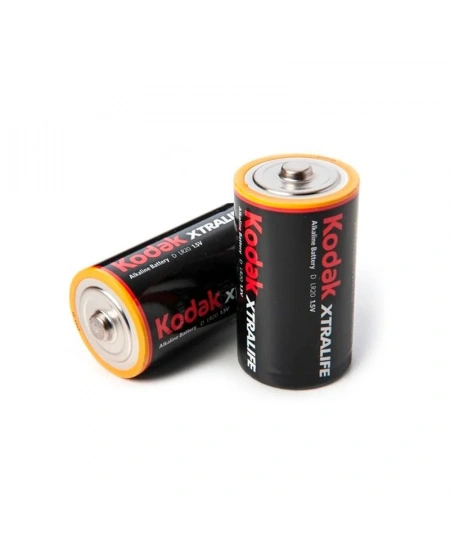 KODAK 2 ADET XTRALİFE ALKALİN BÜYÜK PİL-D