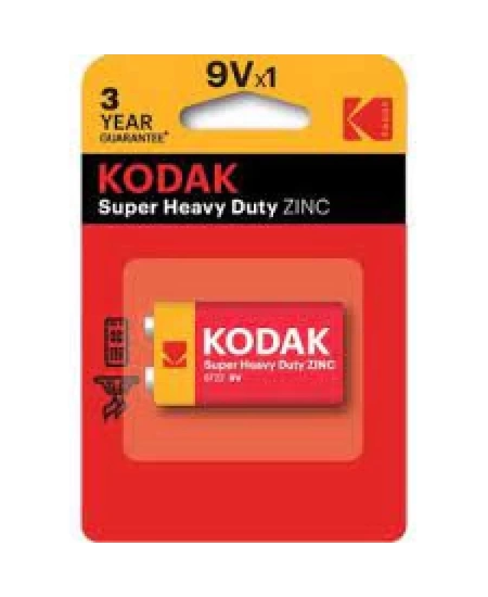 KODAK ÇİNKO KARBON 9V BLİSTER