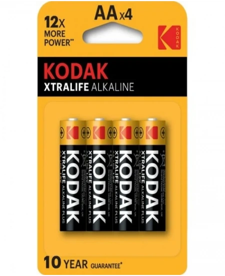 KODAK XTRALİFE 4 ADET ALKALİN KALEM PİL AA