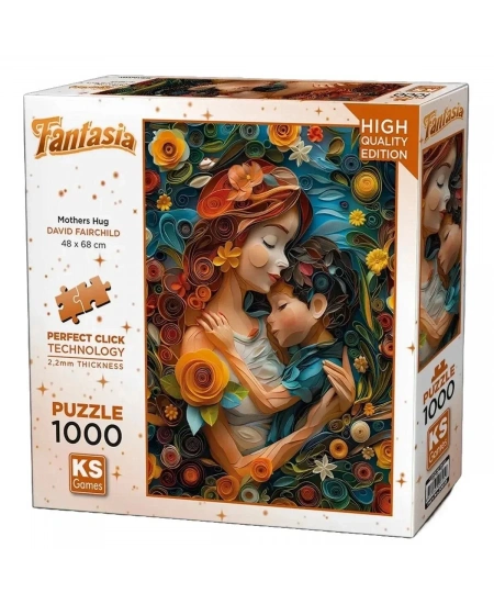 KS GAME 1000 PARÇA PUZZLE MOTHERS HUG