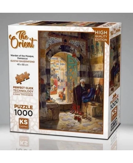 KS GAMES 1000 PARÇA PUXXLE WARDEN OF THE MOSQUE DAMASCUS