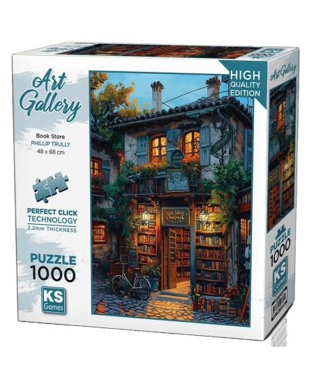 KS GAMES 1000 PARÇA PUZZLE BOOK STORE