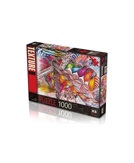 KS GAMES 1000 PARÇA PUZZLE COLORFULL ABSTRACT
