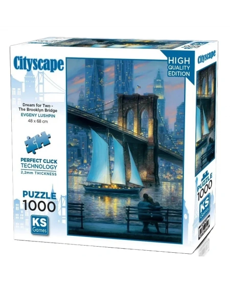 KS GAMES 1000 PARÇA PUZZLE DREAM OF TW