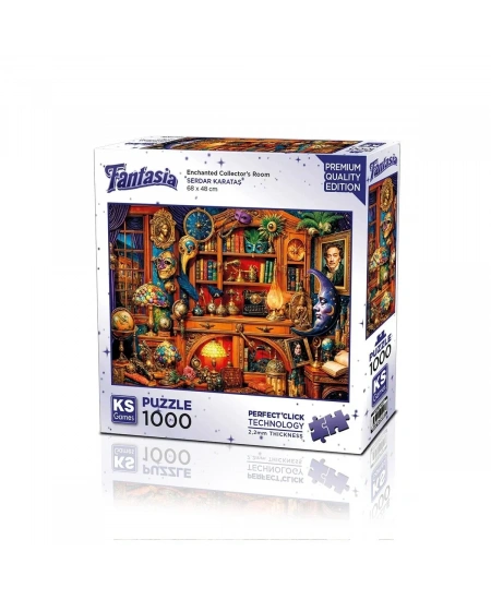 KS GAMES 1000 PARÇA PUZZLE ENCHANTED COLLERTOR S ROOM