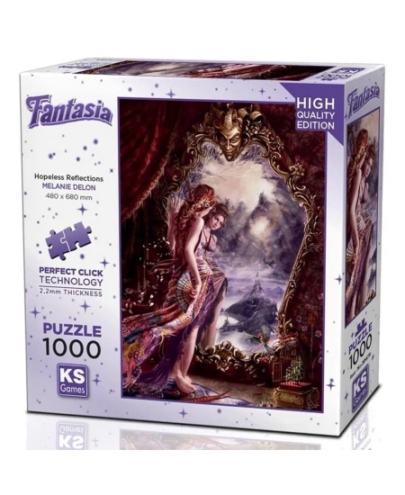 KS GAMES 1000 PARÇA PUZZLE HOPELESS REFLECTIONS