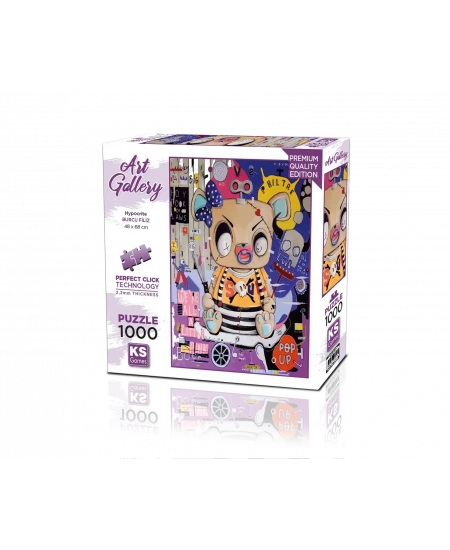 KS GAMES 1000 PARÇA PUZZLE HYPOCRITE