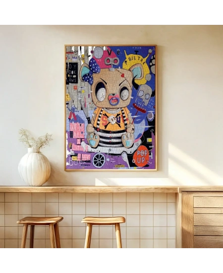 KS GAMES 1000 PARÇA PUZZLE HYPOCRITE