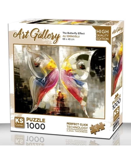 KS GAMES 1000 PARÇA PUZZLE KELEBEK ETKİSİ