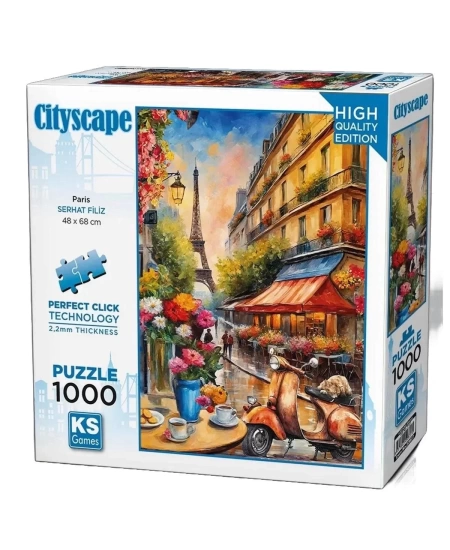 KS GAMES 1000 PARÇA PUZZLE PARİS