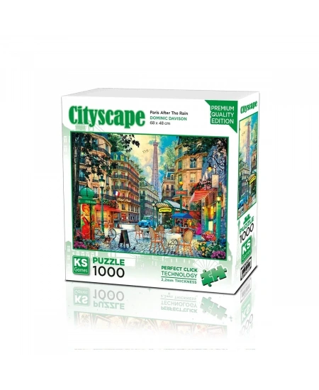 KS GAMES 1000 PARÇA PUZZLE PARIS AFTER THE RAIN