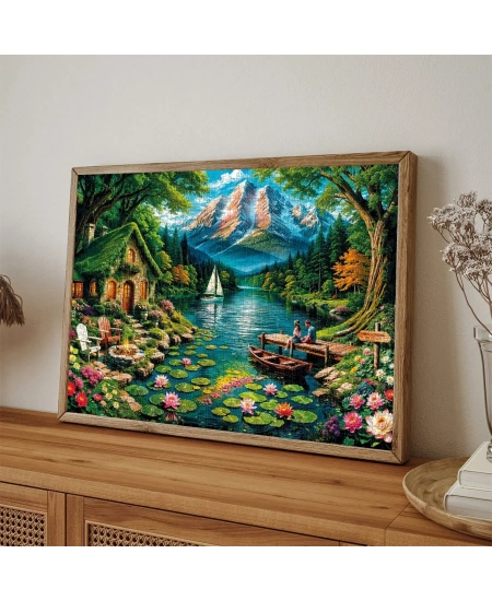 KS GAMES 1000 PARÇA PUZZLE REFLECTIONS OF PEACE