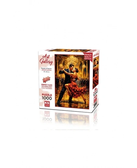 KS GAMES 1000 PARÇA PUZZLE RHYTHM OF PASSION