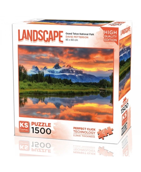 KS GAMES 1500 PARÇA PUZZLE GRAND TETON NATIONAL PARK