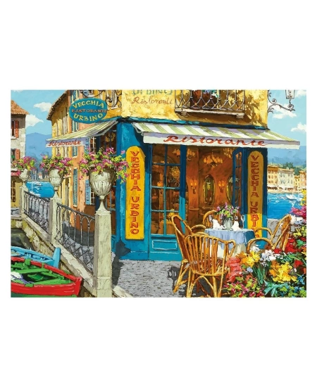 KS GAMES 1500 PARÇA PUZZLE RİSTORANTE VECCHİA URBİNO