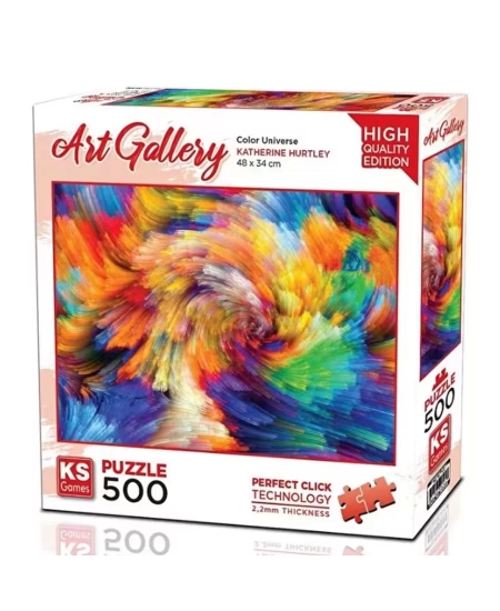 KS GAMES 500 PARÇA PUZZLE COLOR UNİVERSE