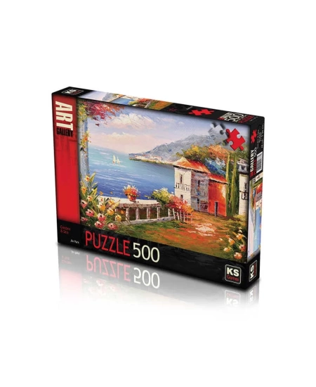 KS GAMES 500 PARÇA PUZZLE GARDEN & SEA