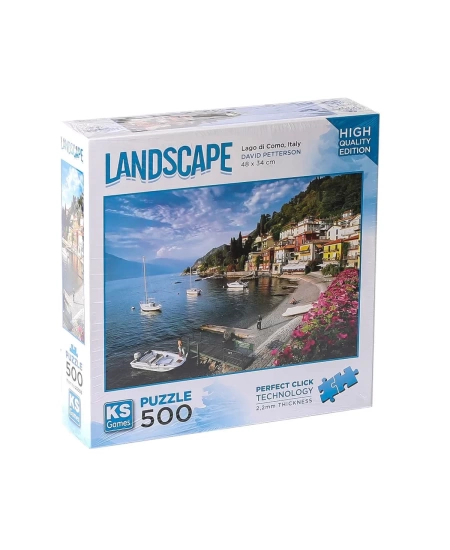 KS GAMES 500 PARÇA PUZZLE LAGO Dİ COMO İTALYA