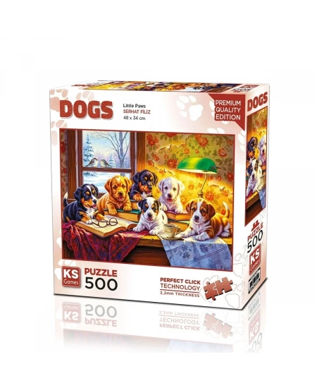 KS GAMES 500 PARÇA PUZZLE LITTLE PAWS