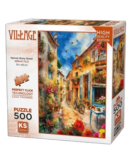 KS GAMES 500 PARÇA PUZZLE NARROW STONY STREET