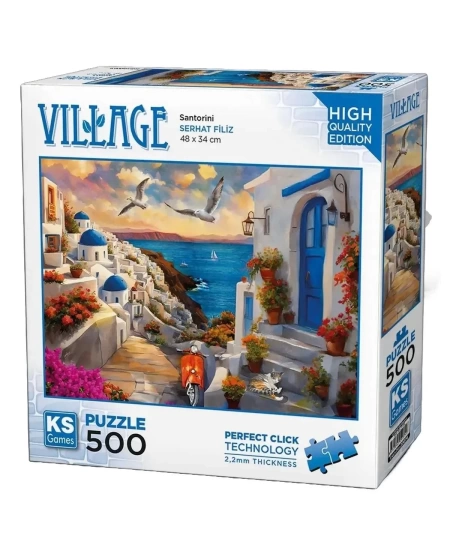 KS GAMES 500 PARÇA PUZZLE SANTORİNİ