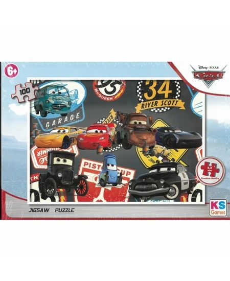KS GAMES CARS 100 PARÇA PUZZLE