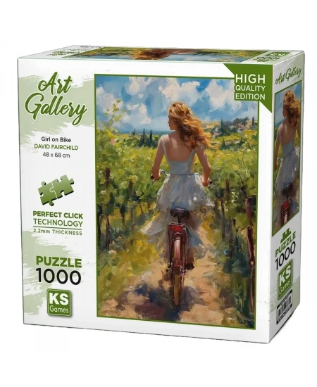KS GMAES 1000 PARÇA PUZZLE WONDERFUL FOUNTAIN OF LIFE