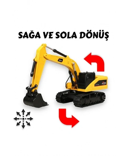 KUMANDALI ALAŞIM İNŞAAT ARACI EKSKAVATÖR