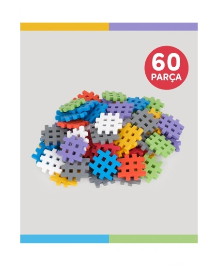 LC YUMUŞAK AKILLI BLOKLAR 60 PARÇA