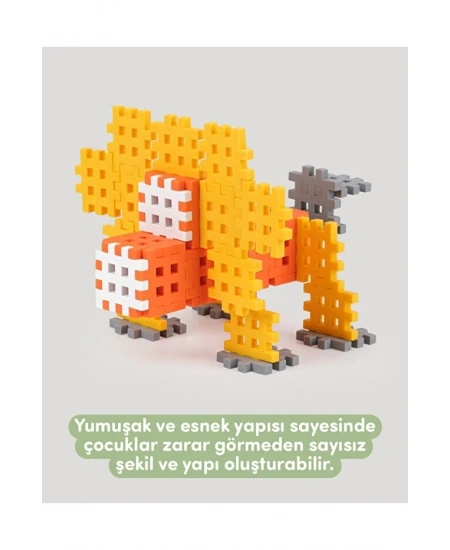 LC YUMUŞAK AKILLI BLOKLAR 60 PARÇA