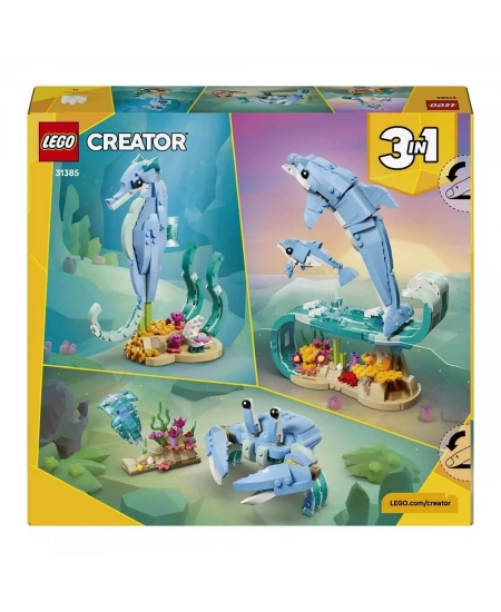 LEGO 3Ü1 ARADA DENİZ HAYVANLARI GÜZEL YUNUSLAR NET