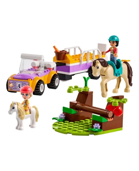 LEGO AT VE MİDİLLİ RÖMORKU (NET)