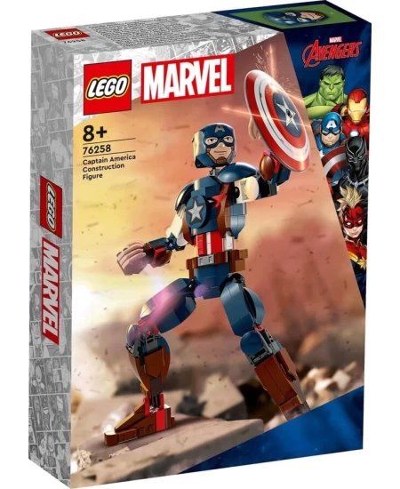 LEGO CAPTAIN AMERICA CONSTRUCTION FIG DHL