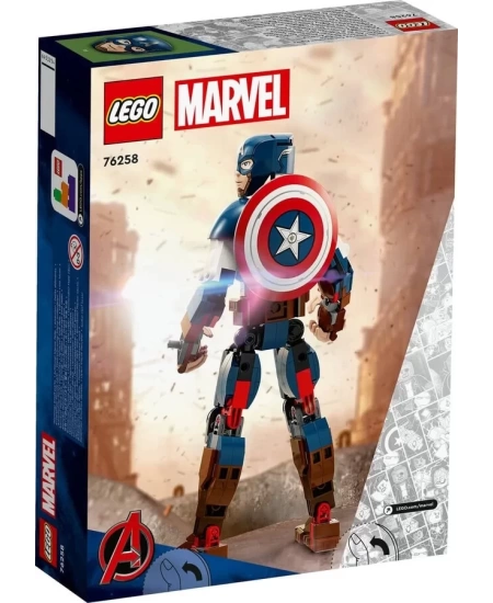 LEGO CAPTAIN AMERICA CONSTRUCTION FIG DHL