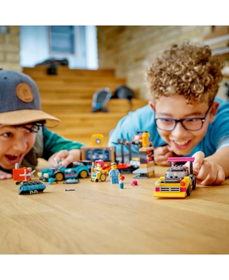 LEGO CITY ARAÇ MODİFİYE ATOLYESİ DHL
