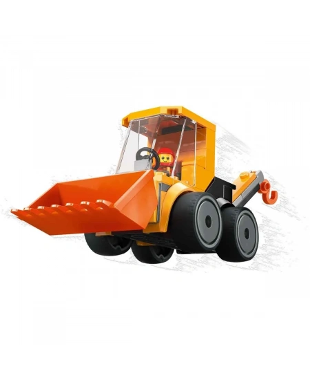 LEGO CİTY ARAÇLAR İNŞAAT YÜKLEYİCİSİ DHL (NET)