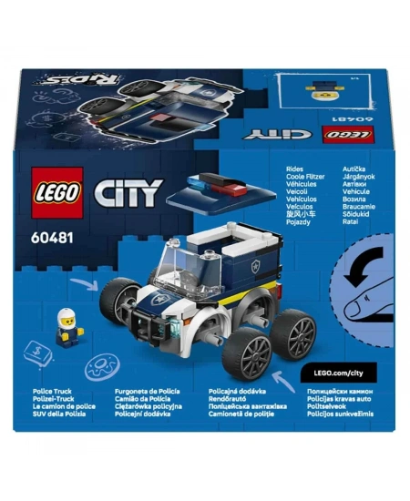 LEGO CİTY ARAÇLAR POLİS KAMYONU DHL (NET)