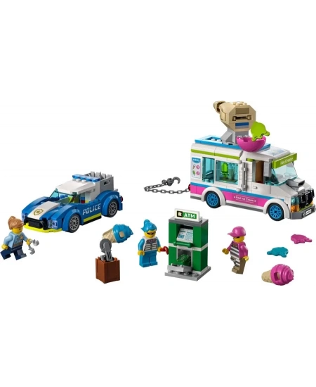 LEGO CITY DONDURMA KAMYONU POLİS TAKİBİ DHL