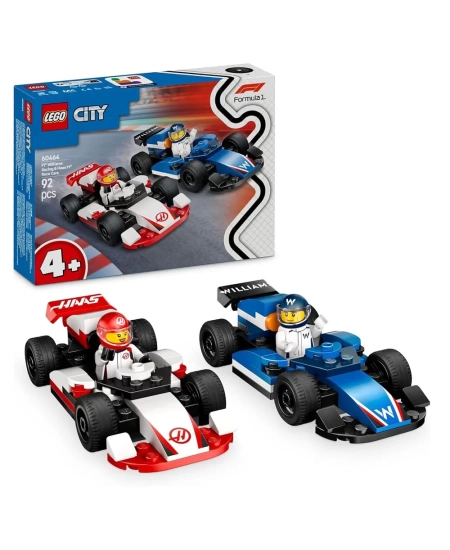 LEGO CITY F1 WİLLİAMS VE HAAS F1 YARIŞ ARABALARI