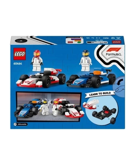LEGO CITY F1 WİLLİAMS VE HAAS F1 YARIŞ ARABALARI