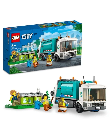 LEGO CITY GERİ DÖNÜŞÜM KAMYONU DHL