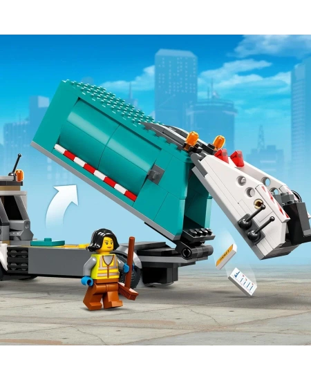 LEGO CITY GERİ DÖNÜŞÜM KAMYONU DHL