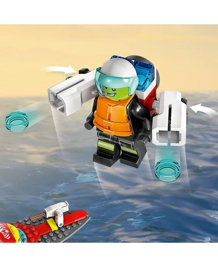 LEGO CITY İTFAİYE KURTARMA TEKNESİ DHL