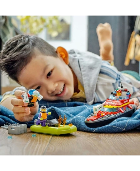 LEGO CITY İTFAİYE KURTARMA TEKNESİ DHL