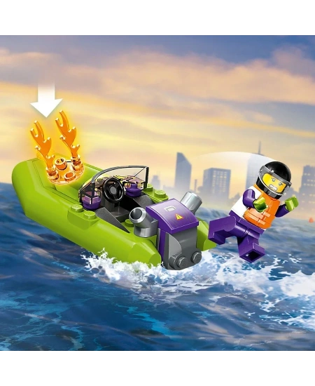 LEGO CITY İTFAİYE KURTARMA TEKNESİ DHL