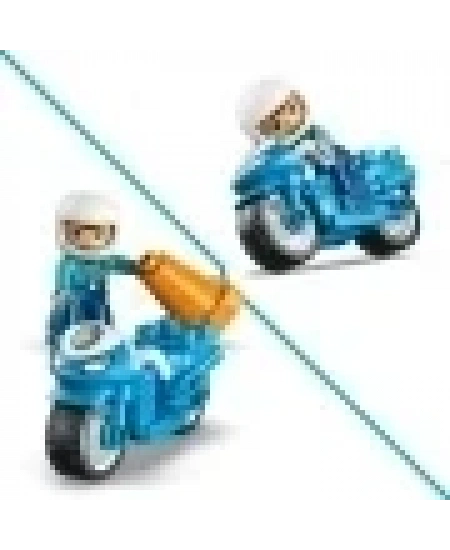 LEGO DUPLO KASABASI MAVİ POLİS MOTOSİKLETİ DHLNET