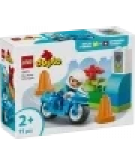 LEGO DUPLO KASABASI MAVİ POLİS MOTOSİKLETİ DHLNET